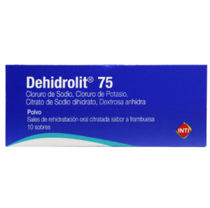 DEHIDROLIT 75 MG X  SOBRE