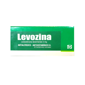 LEVOZINA 5 MG X COM. RAN.