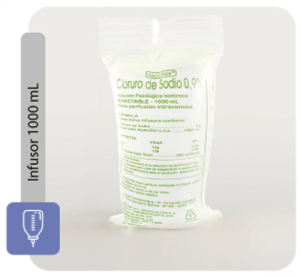 ALCOFLEX CLORURO DE SODIO 0.9% X  1000 M,L