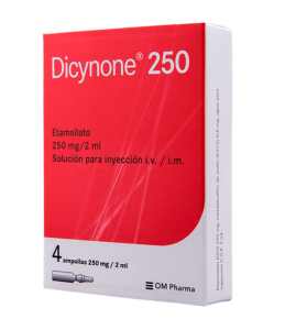 DICYNONE 250 MG AMPOLLA X 2 ML