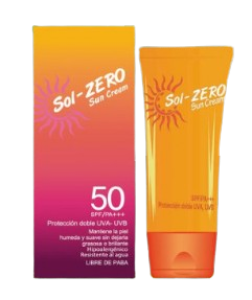 SOL ZERO 50SPF/PA+++ X 60 ML