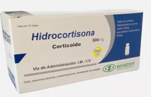 HIDROCORTISONA 500 X VIAL DISMEDIN
