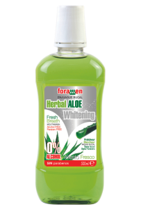 HERBAL ALOE ENJUAGUE WHITENING X 500 ML. FORAMEN