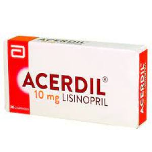 ACERDIL 10 MG COMPRIMIDOS