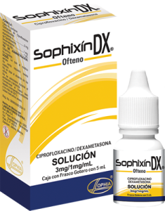SOPHIXIN DX OFTENO  SOLUCION X 5 ML