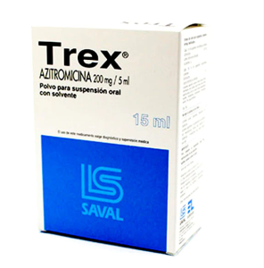 TREX 200MG/5ML SUSPENSION X 15 ML