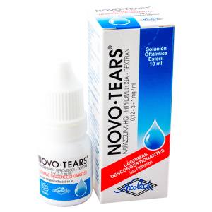 NOVOTEARS SOLUCION OFTALMICA X 10 ML