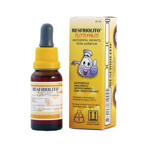 RESFRIOLITO TUTTI FRUTI GOTAS PEDIÁTRICAS X 20ML
