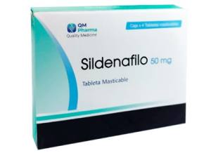 SILDENAFILO 50 MG X COMPRIMIDO - QM PHARMA