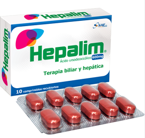 HEPALIM 600 MG X COMPRIMIDO RECUBIERTO