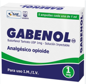 GABENOL 1MG SOLUCION INYECTABLE