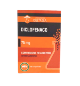 DICLOFENACO SODICO 100MG X COMPRIMIDO DELTA