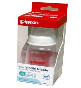 BIBERON PERISTALTIC NIPLE VIDRIO 4 OZ. PIGEON