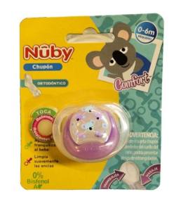 CHUPON ORTODONTICO NUBY 0 - 6M