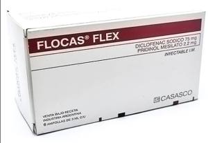 FLOCAS FLEX AMPOLLA 75-2.2MG