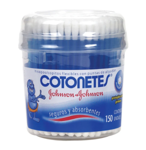COTONETE DE FRASCO X 150 - JOHNSON & JOHNSON