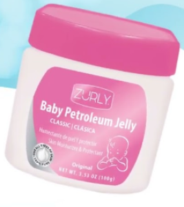 VASELINA ZURLY BABY PETROLEUM JELLY X 100 GR