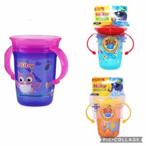 VASO 360 ANTIDERRAME WONDER CUP X 240ML/8OZ NUBY