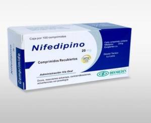 NIFEDIPINO 20MG X COMPRIMIDO