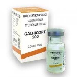 GALHICORT/HIDROCORTISONA 500 X VIAL