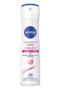 NIVEA TONO NATURAL - CLASSIC TOUCH X 150 ML SPRAY