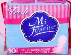 TOALLA MI FAVORITA FRESH INVISIBLE  X 10 UNIDADES