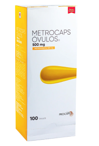 METROCAPS 500 MG X OVULO VAGINAL