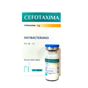 CEFOTAXIMA 1G INYECTABLE NOVOPHARMA