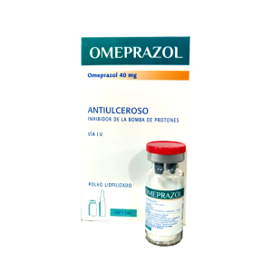 OMEPRAZOL VIAL 40 MG  NOVOPHARMA