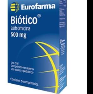 BIOTICO (AZITROMICINA) 500MG  X COMPRIMIDOS