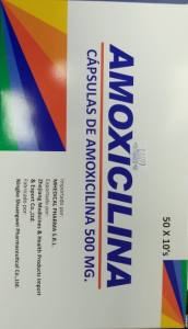 AMOXICILINA 500 MG X CAPSULA