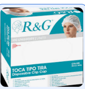 GORROS DESCARTABLES BLANCO R Y G