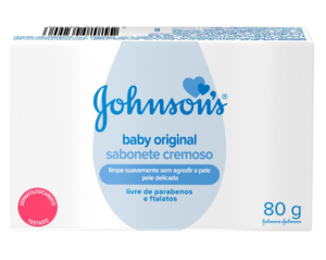 JABON CREMOSO X80 G BARRA - JOHNSONS