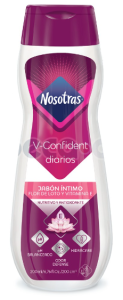 JABON INTIMO V CONFIDENT DIARIOS - NOSOTRAS  X200ML