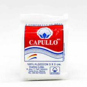 VENDAS GASA CAPULLO 5CMX4.5X PIEZA