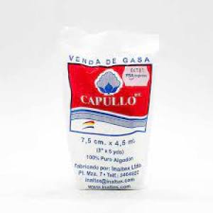 VENDAS GASA CAPULLO 7.5CMX4.5X PIEZA
