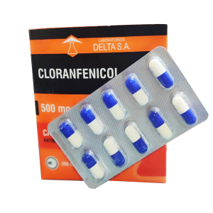 CLORANFENICOL 500 MG X CAPSULAS DELTA