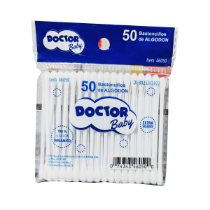 COTONETES EN BOLSA - DOCTOR BABY X 50