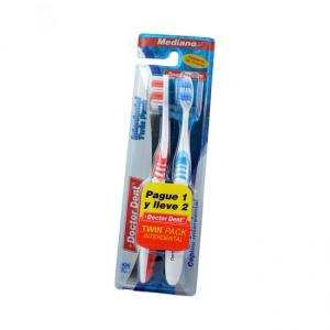 CEPILLO INTERDENTAL TWIN PACK MEDIANO - DOCTOR DENT