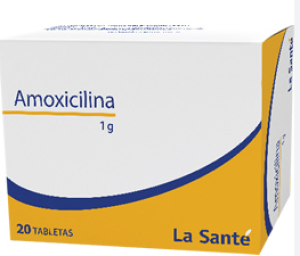 AMOXICILINA 1 G X TABLETA LA SANTé
