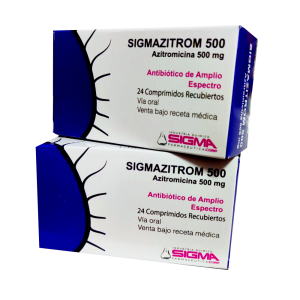 SIGMAZITROM 500MG X COMP. RECUBIERTO