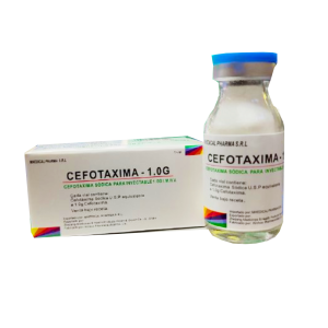 CEFOTAXIMA 1 GR VIAL MHEDICAL PHARMA