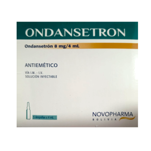 ONDANSETRON 8MG/4ML AMPOLLA