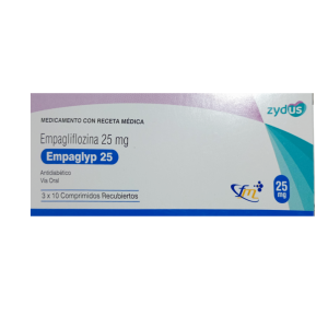 EMPAGLYP 25MG X COMPRIMIDO