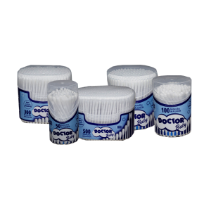 COTONETES/BASTONCILLOS DE ALGODON X 500 DOCTOR BABY