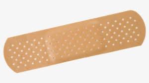 BAND AID TRANSPARENTE X 10 UNIDADES