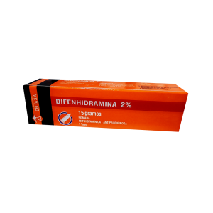 DIFENHIDRAMINA 2%  POMADA X 15 GR