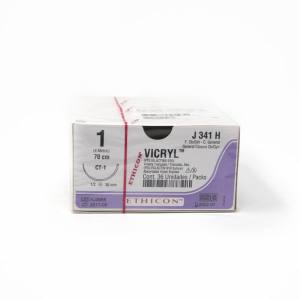 HILO VICRYL (AC. POLIGLICOLICO) N°1 MR 35 SUTUMED