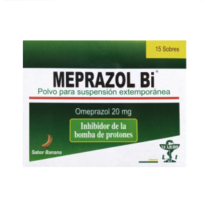 MEPRAZOL BI X SOBRE SABOR BANANA