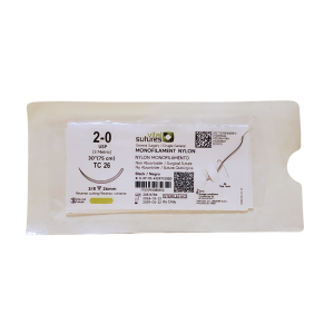 HILO NYLON MONOFILAMENTO  N°2-0  TC 26  VITAL